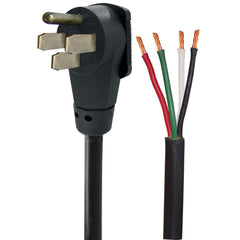 Voltec 16-00563 Right Angle Power Supply Cord 6/3-8/1 Gauge - 30', 50 Amp