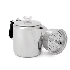 GSI Outdoors Glacier Stainless Steel Percolator - 6 Cup