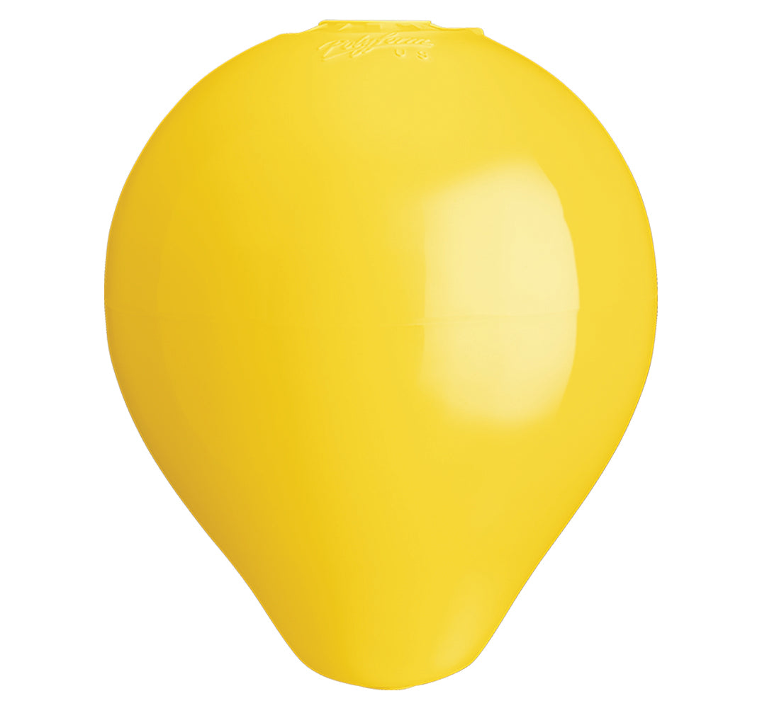 Polyform CC-1 YELLOW CC Series Mooring Buoy - 10.5" x 13", Yellow