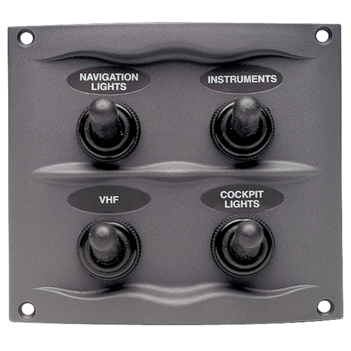Marinco 900-4WP 4-Way Splash Proof Switch Panel
