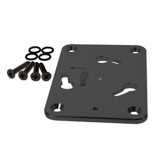 Panther KPB60B Quick Release Bow Mount Brackets - 6" Rise, Black Powder Coat