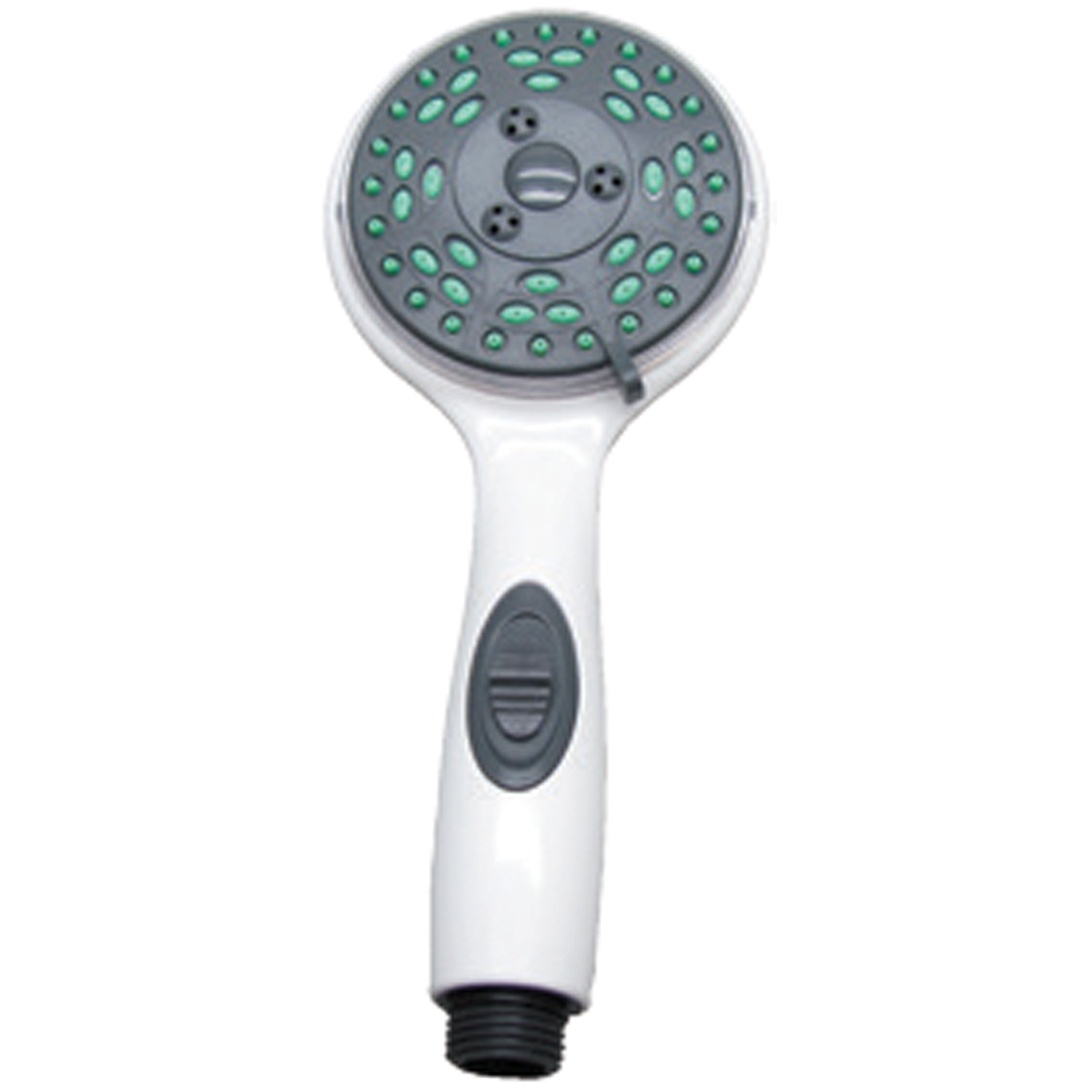 American Brass CRD-DX-HD80W RV Deluxe 5-Function Massaging Shower Head for 80 Series Shower Kits - White