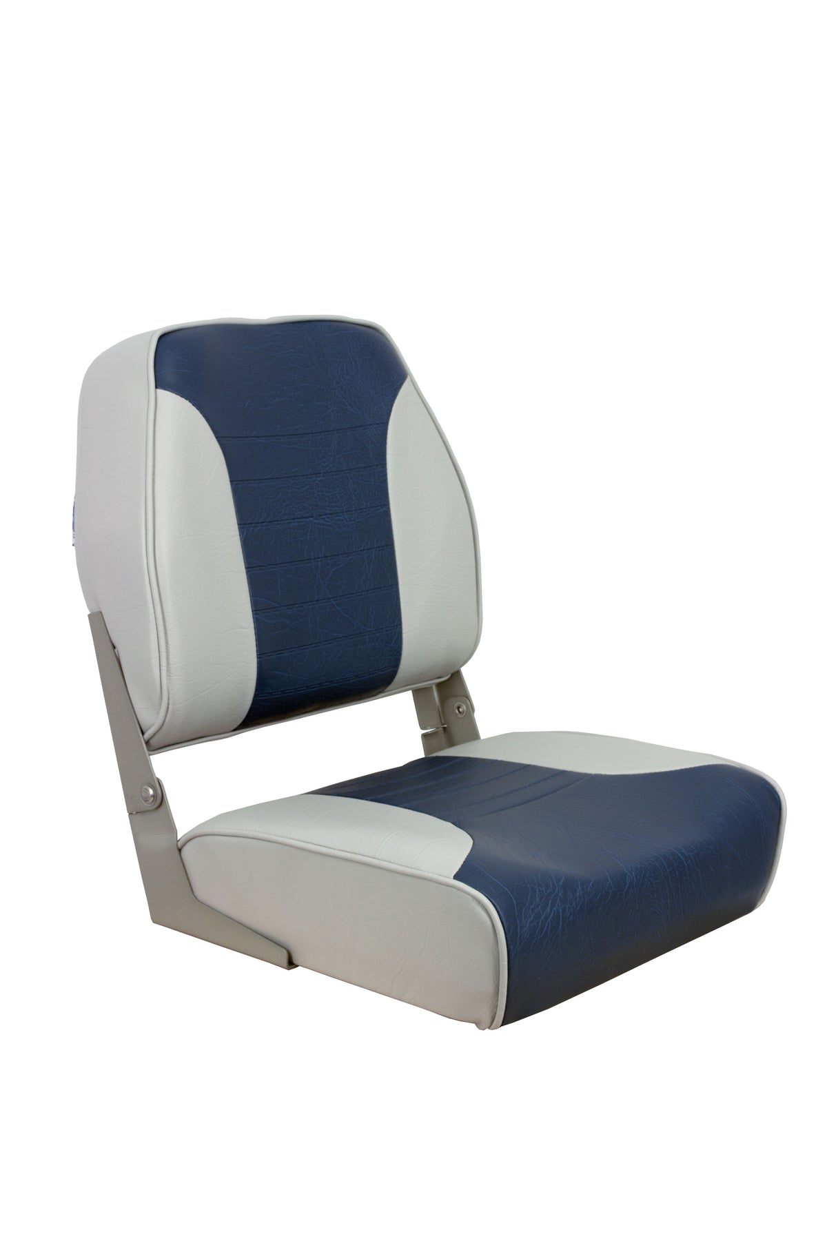 Springfield 1040651 Economy Folding Seat - Gray/Blue
