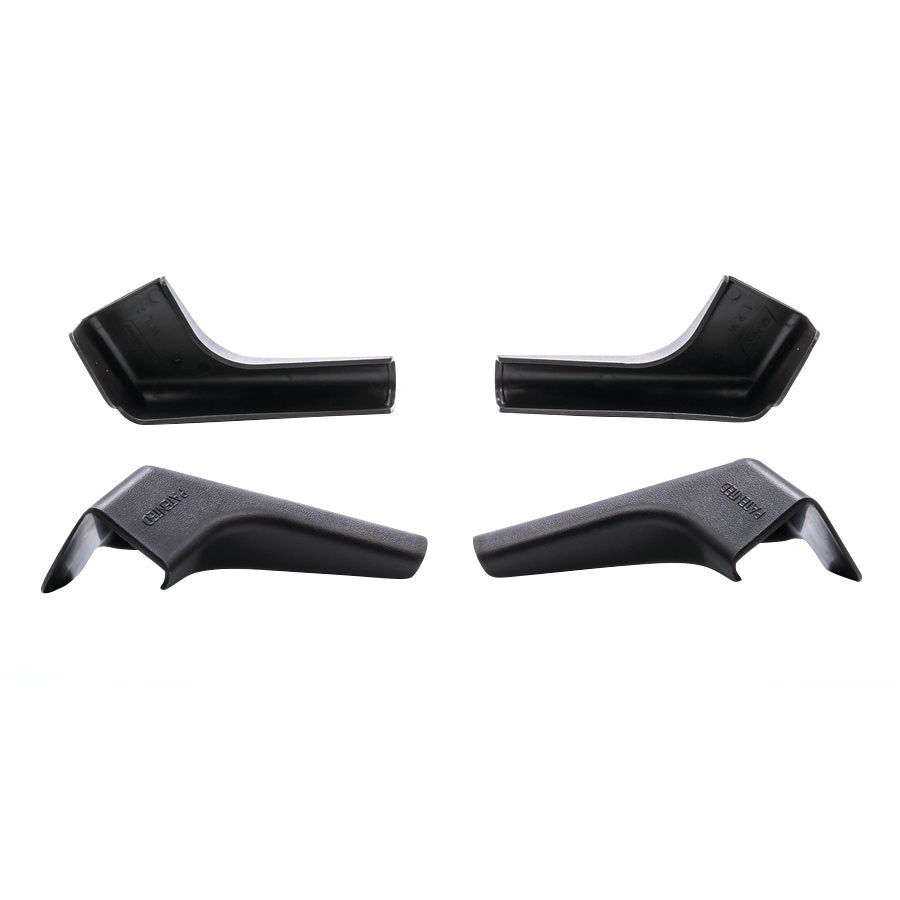 Camco 42452 Gutter Spout Wide / Long Black 4 Pack