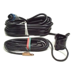Lowrance 000-0106-89 Trolling Motor-Mount or Shoot-Thru-Hull Pod Transducer with Remote Temp
