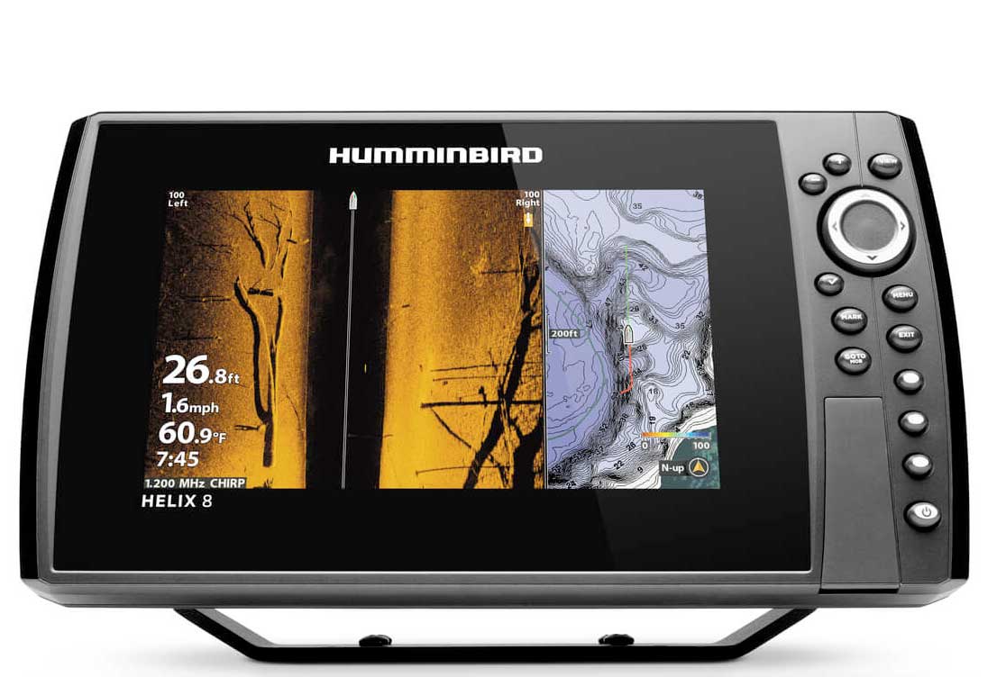 Humminbird 411350-1CHO HELIX 8 CHIRP MEGA SI+ GPS G4N CHO Fish Finder