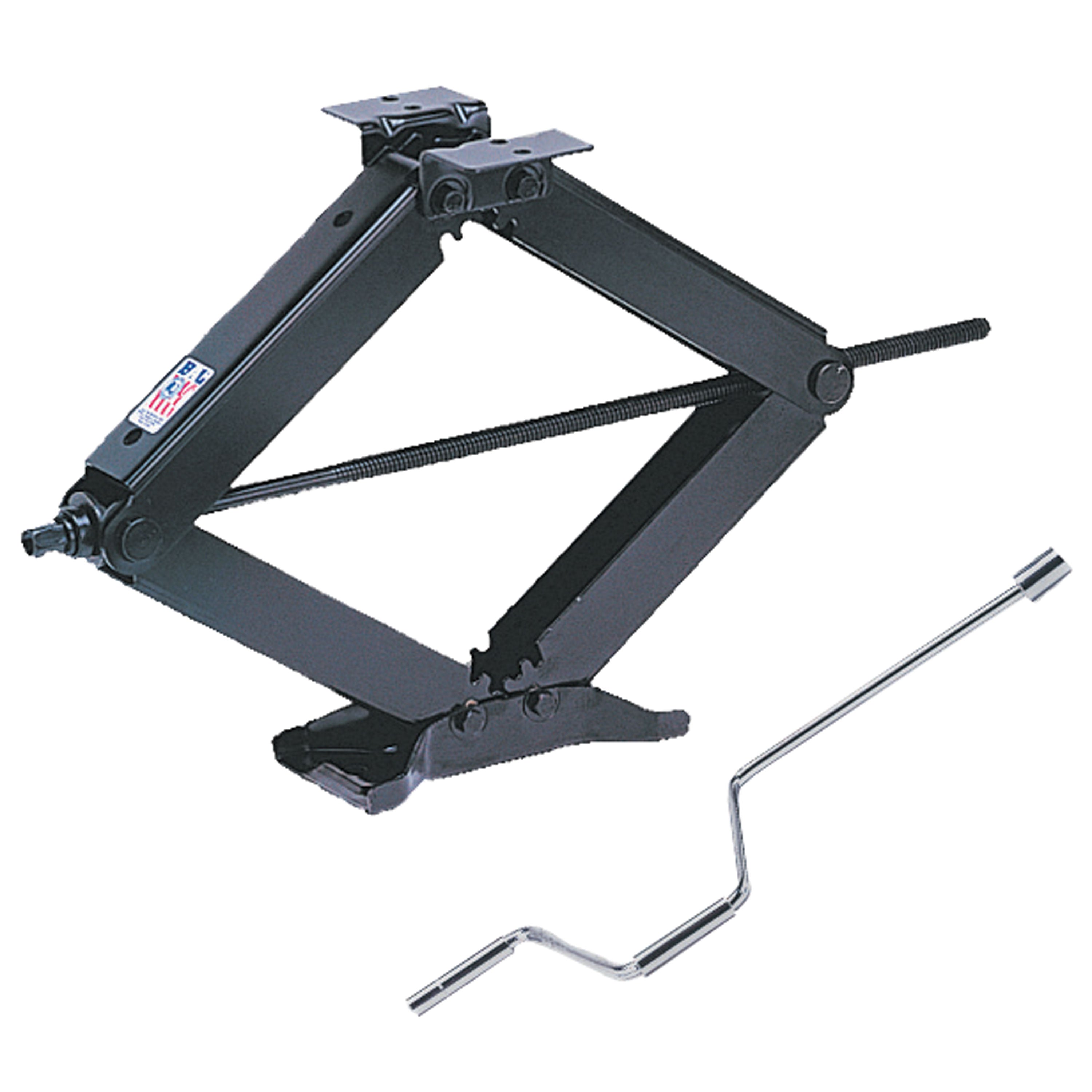 BAL 24003D Classic Series Deluxe Leveling Scissor Jack - 30"