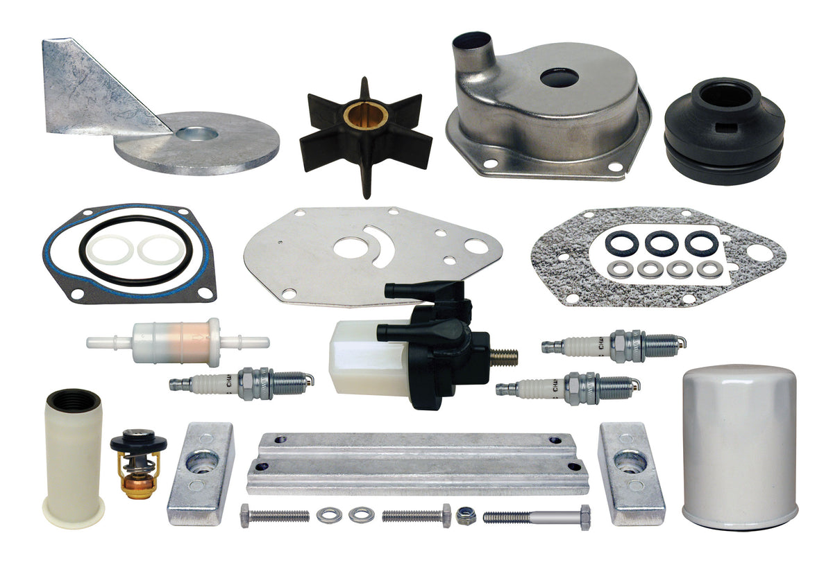 GLM 29560 Outboard Maintenance Kit for Mercury 40 HP, 3-Cyl, 4-Stoke (1C049739 & Up)