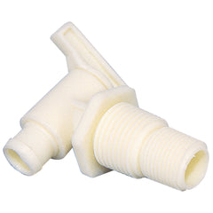 Camco 22243 Dual Size Drain Valve - MPT without Flange - 3/8" or 1/2" Male NPT