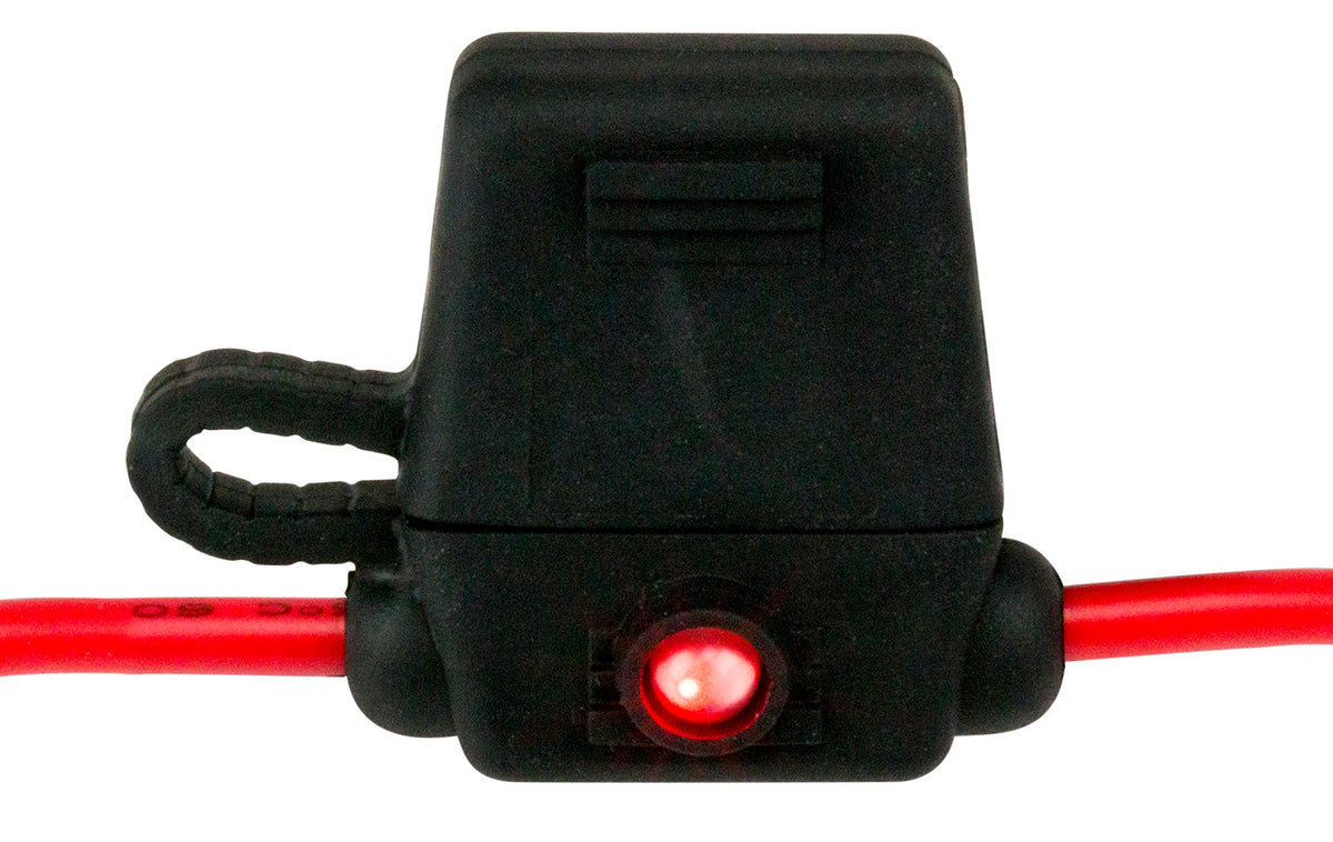 Sea-Dog 445197 ATO/ATC-Style Inline LED Fuse Holder