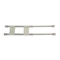 Camco 44095 Double Cupboard Bar - 10" to 17", Gray