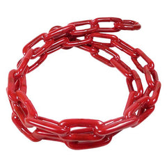 Greenfield 2116-RD PVC Coated Anchor Chain - Red, 5/16" x 5'