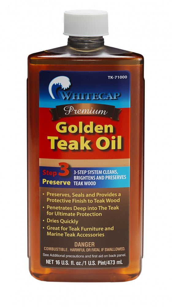 Whitecap Tk-71000 Teak Oil - 16 oz.