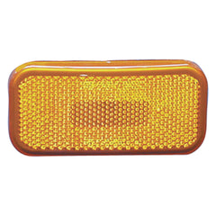 Fasteners Unlimited 003-59B Clearance Light Amber Rect 12V CMD-003-59B