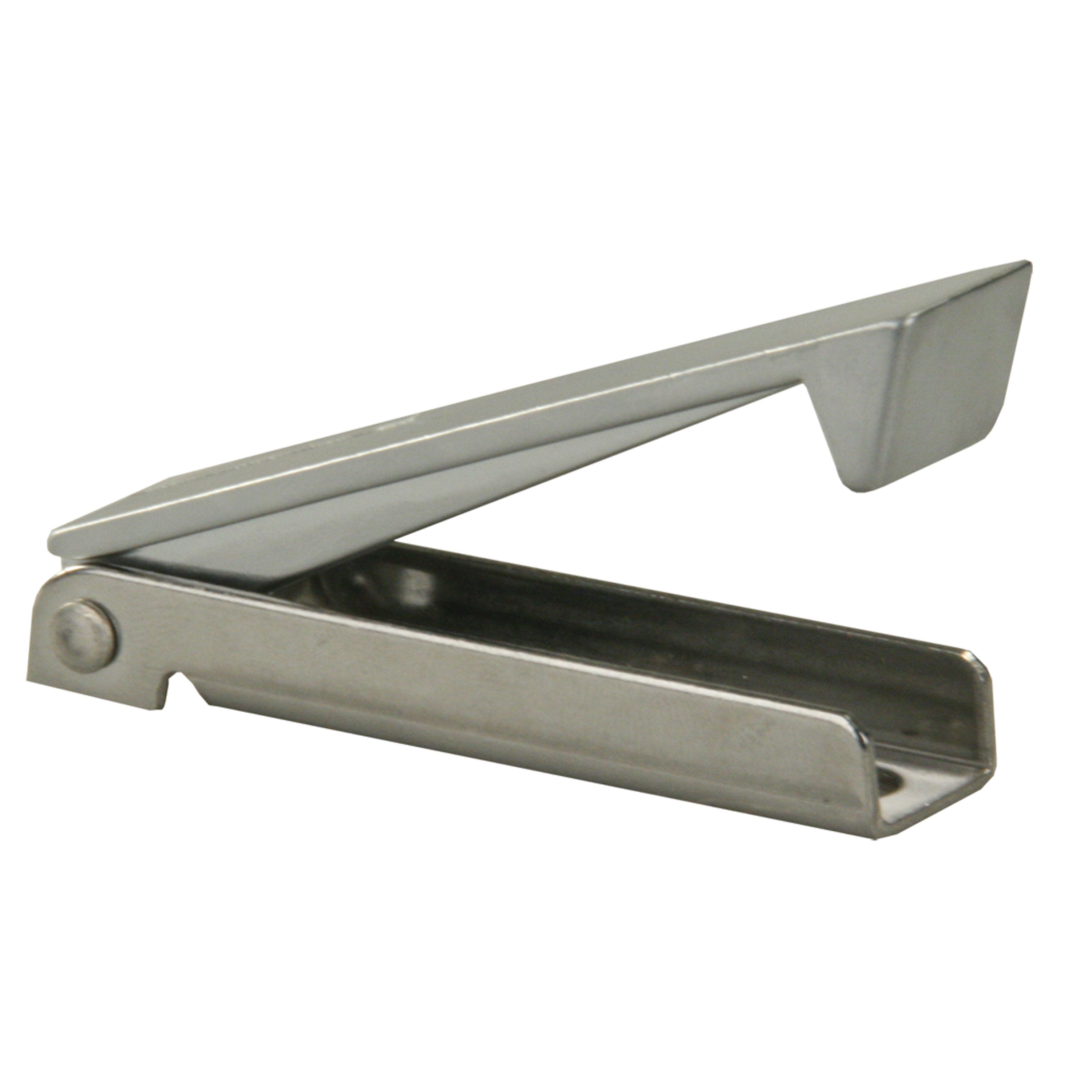 JR Products 10245 Baggage Door Catch - Stainless Steel, Pack of 2