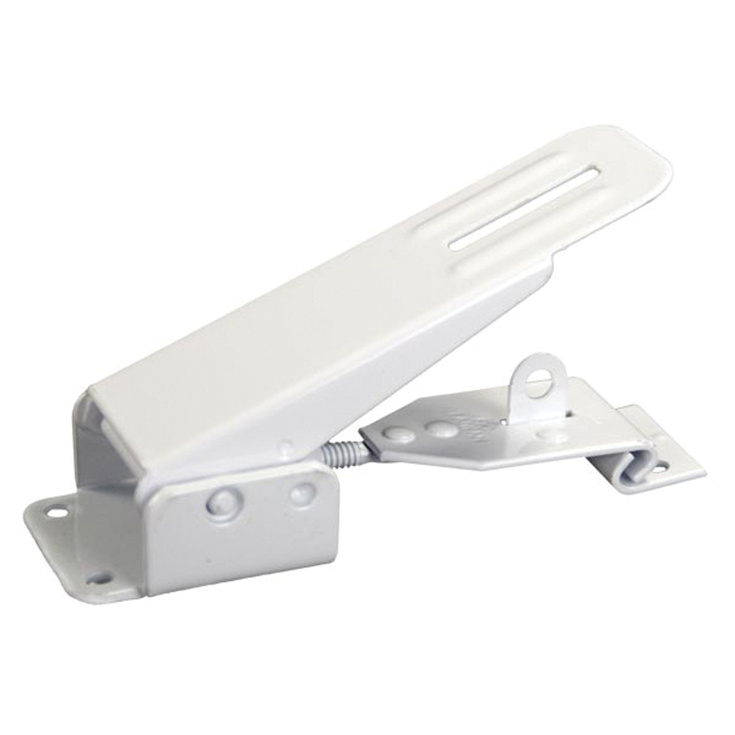 JR Products 10845 Fold Down Camper Latch and Catch - White