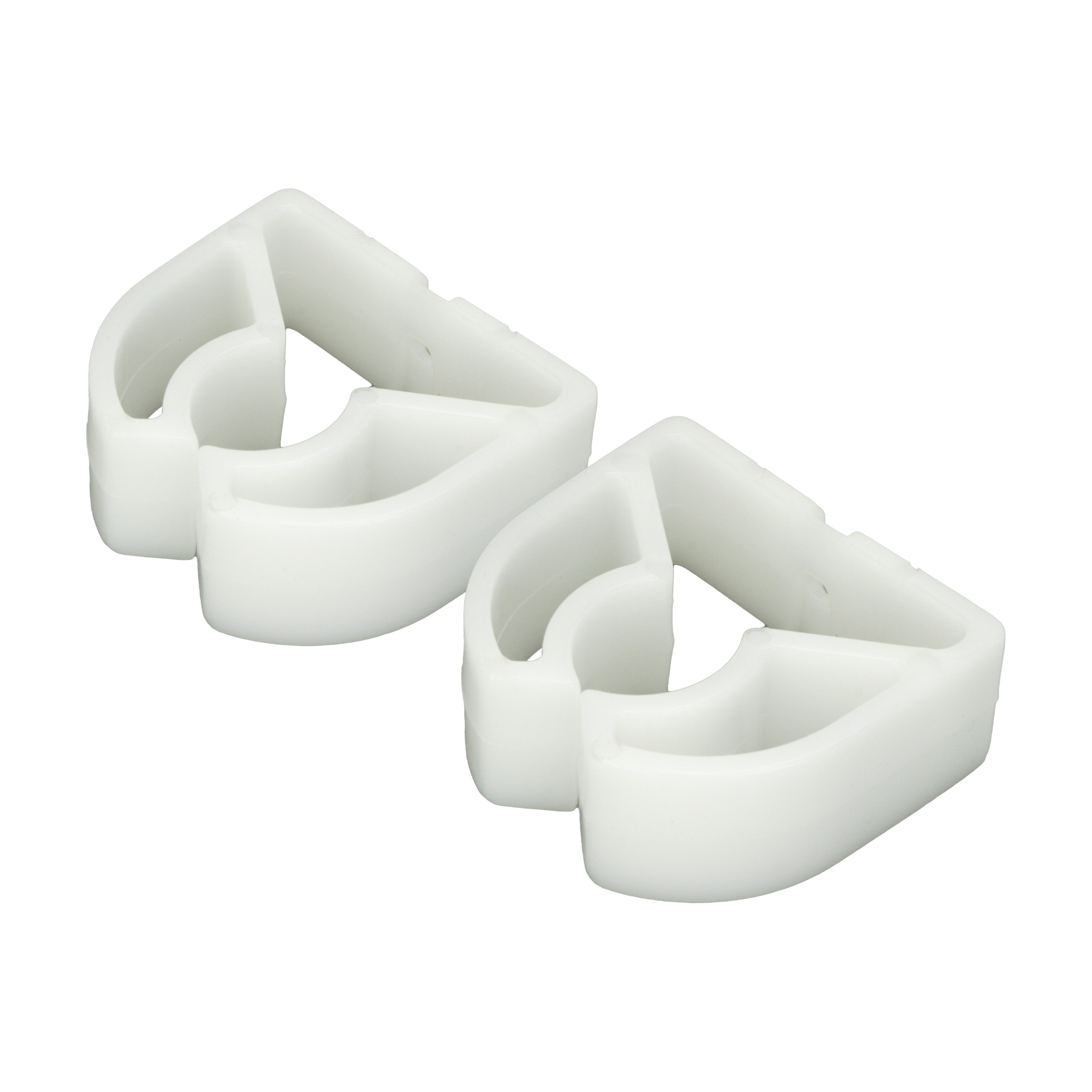 Fasteners Unlimited 89-216 Command Electronics Bunk Light Clamps - Plastic