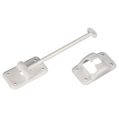 RV Designer E235 Plastic T-Style Entry Door Holder - White, 6"