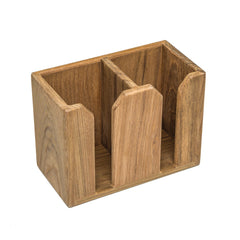 Whitecap 62620 Teak Two Wine Bottle Rack