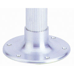Garelick 75356 Table Pedestal - Surface Mount Taper Socket Base Only