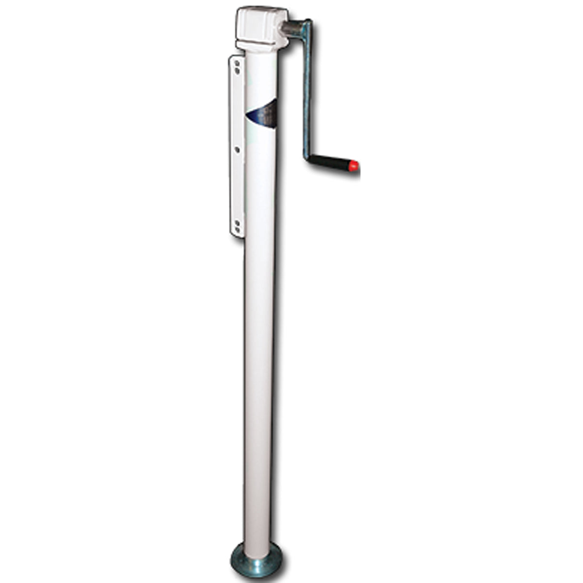 Rieco Titan 44331 Mechanical 4-Corner Camper Jack - White, 2 Pack