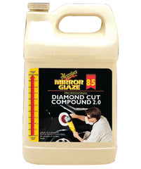 Meguiar's M8501 Mirror Glaze Diamond-Cut Compound 2.0 - 1 Gallon