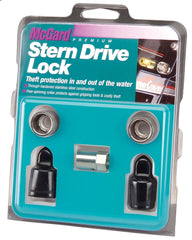 McGard 74019 Marine Twin Stern Drive Lock Set (7/16-20 Thread Size) for MerCruiser/OMC - Pack of 2