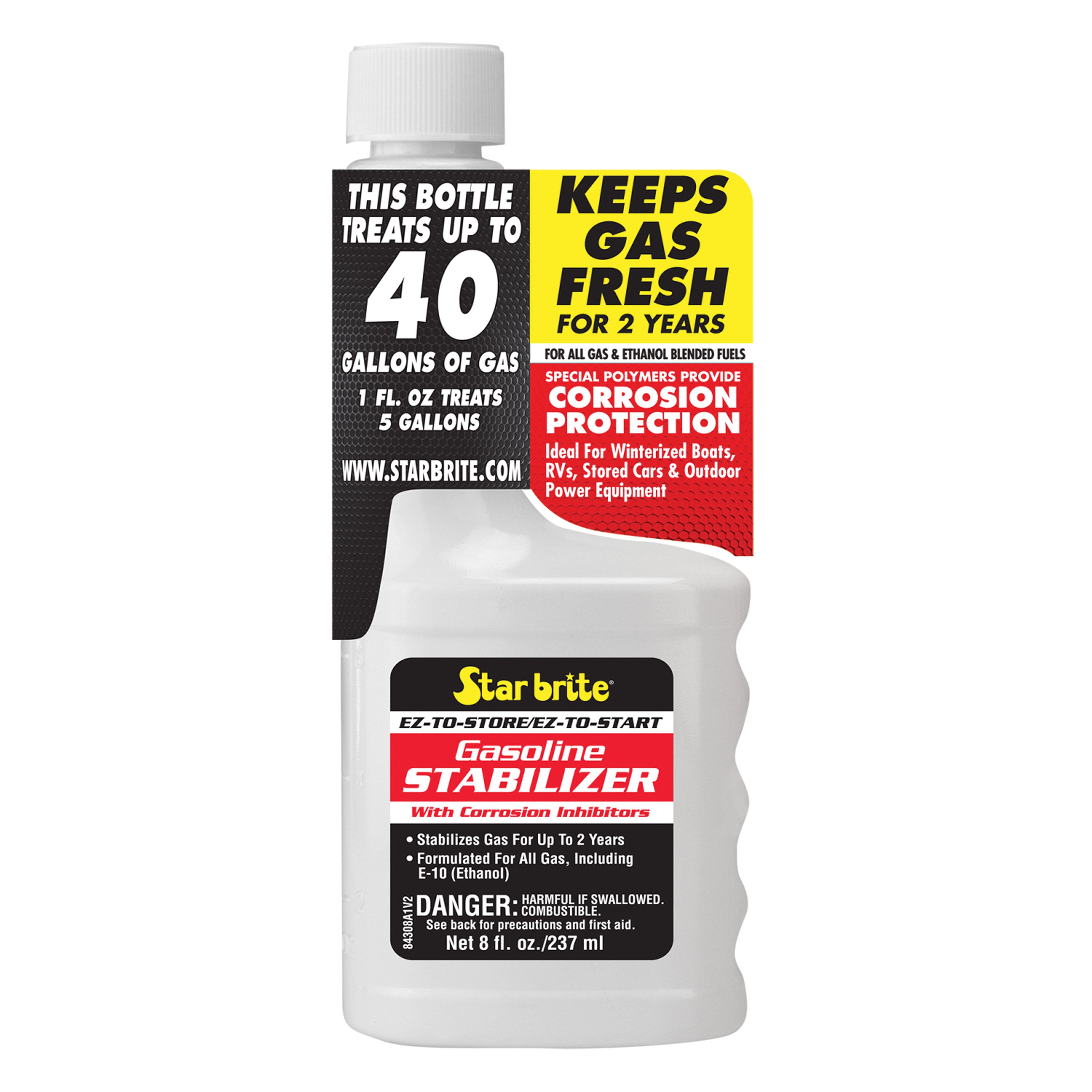 Star brite 084308P EZ Store EZ Start Gas Storage Additive - 8 oz