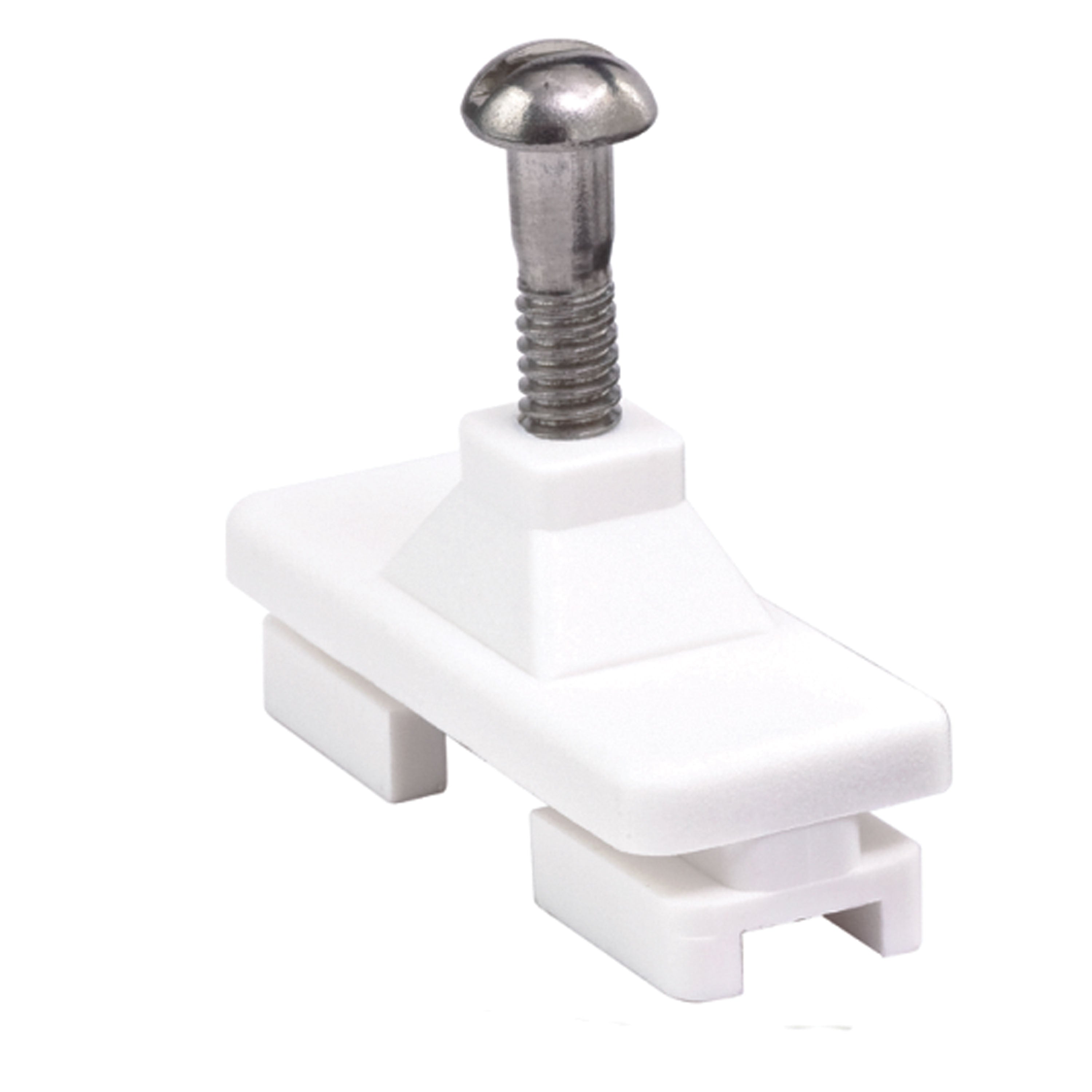 Sea-Dog 273286-1 Deck Hinge Slide Track Mount Hinge Fitting (Port/Star) - 0.850 Track, White