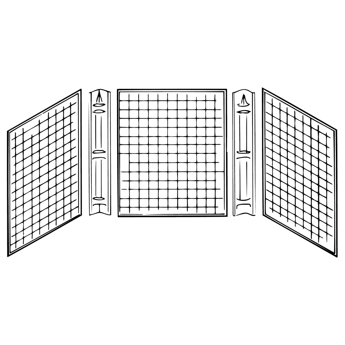 Kinro W-CWS27-SPK Three-Piece Tub Surround for use with Corner Caddy - 27 in. x 54 in., White