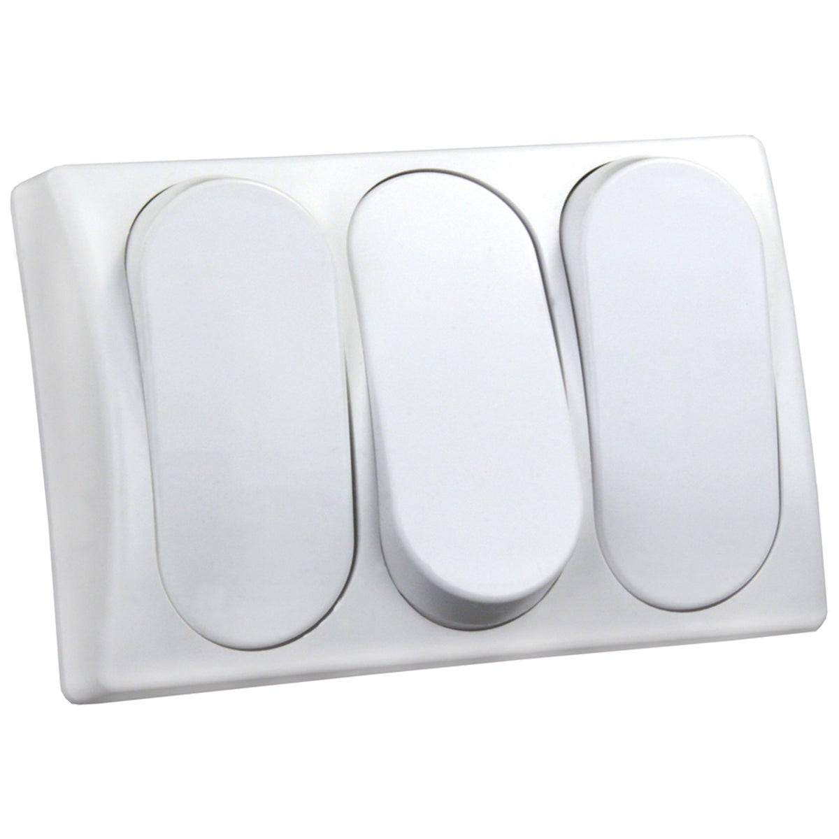 JR Products 13595 Modular On/Off Switch - Triple