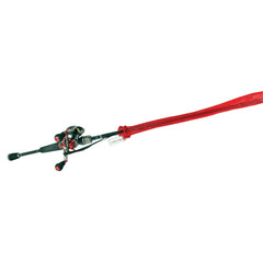 Outkast RS34-6-R-BG SLIX Rod Cover - Casting, 6 ft. Red (Small/Medium)