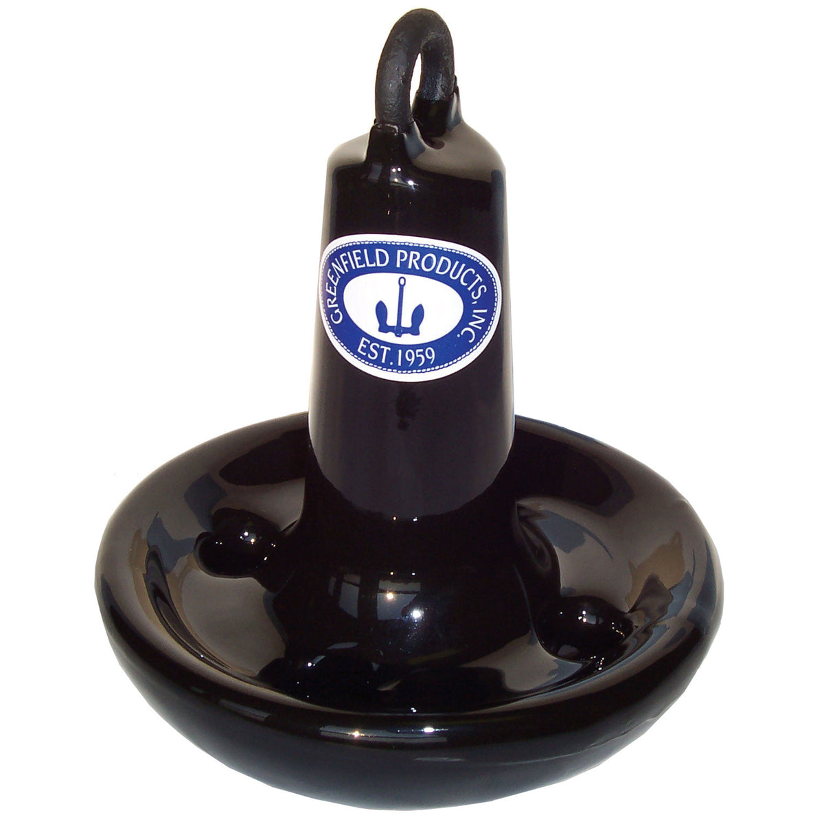 Greenfield 508B Vinyl Coated Mushroom Anchor - Black, 8 lb.