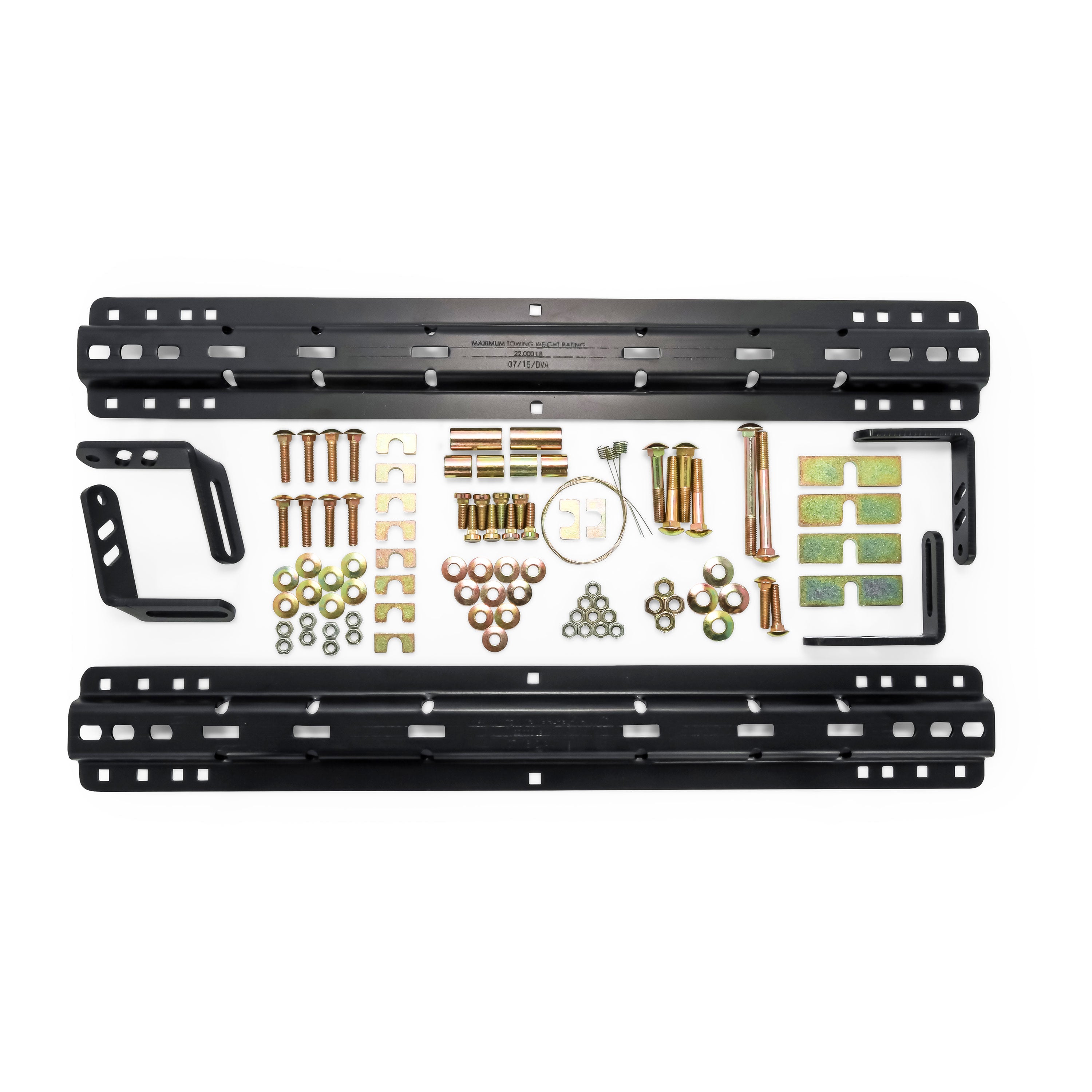 Camco 48630 5Th Wheel Install Kit Eazlift Brackets, Bed Rails, Hardware