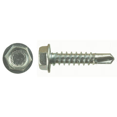 AP Products 012-DP100 8 X 3/4 Self-Tapping 1/4" Hex Head Screw, Pack of 100 - 3/4"