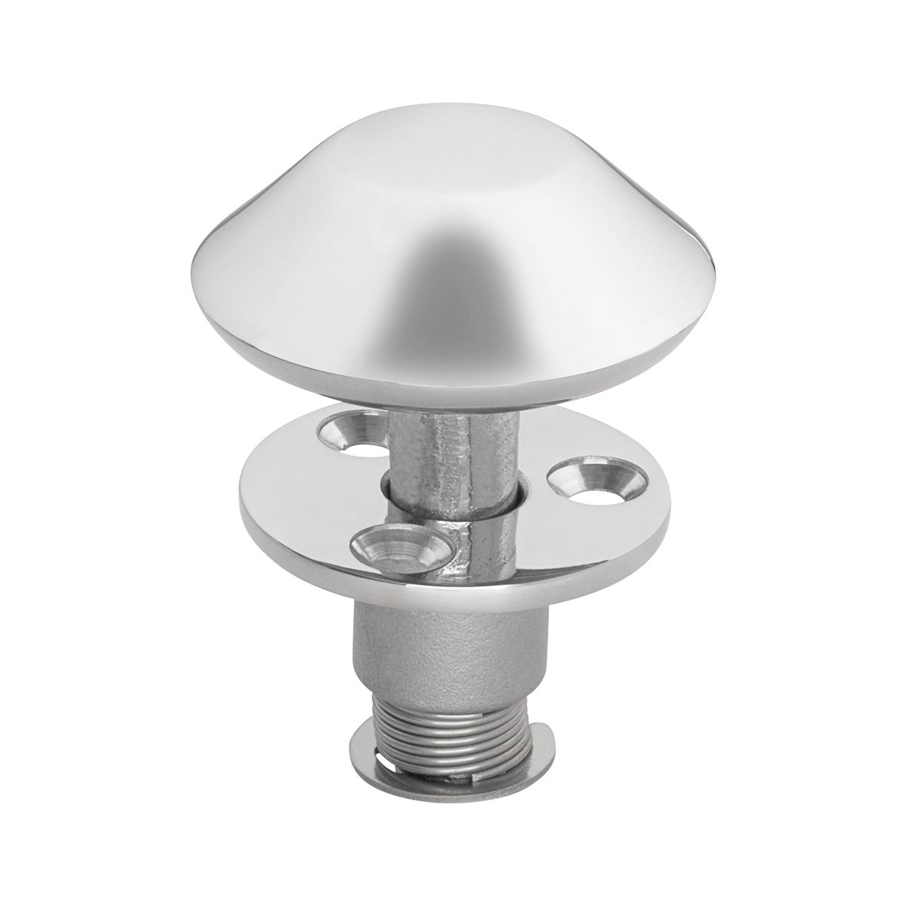 Whitecap 6970C Spring Loaded Cleat - Round, 3/4"