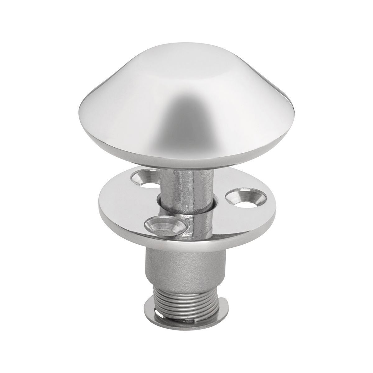 Whitecap 6970C Spring Loaded Cleat - Round, 3/4"