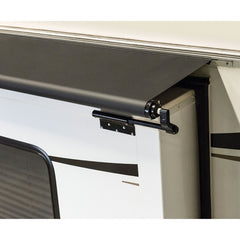 Lippert V000231482 Solera Black Awning Slider with Black Weatherguard - 72"