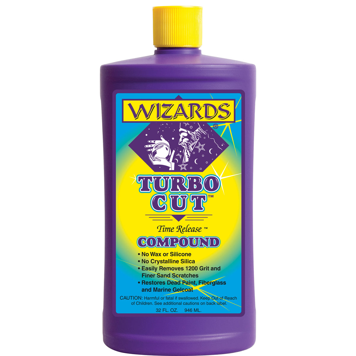 Wizards 11044 Turbo Cut Compound - 32 oz.