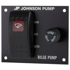 Johnson Pump 82044 Bilge Pump Control 12V 3-Way On/Auto/Off Panel Switch