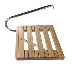 Whitecap 60900 Teak Swim Platform for Boats with Outboard Motors