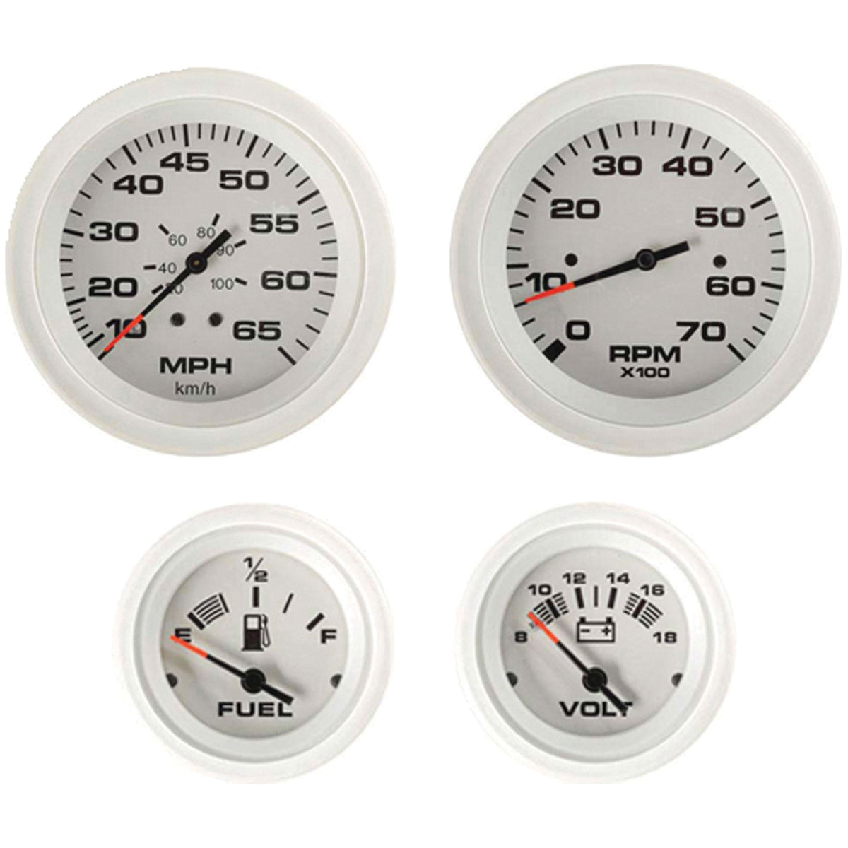 Sierra 68370P Arctic 35 MPH Speedometer Kit