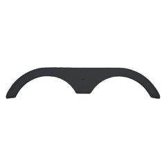 Icon 14044 Tandem Axle Fender Skirt FS1879 for Jayco - Black