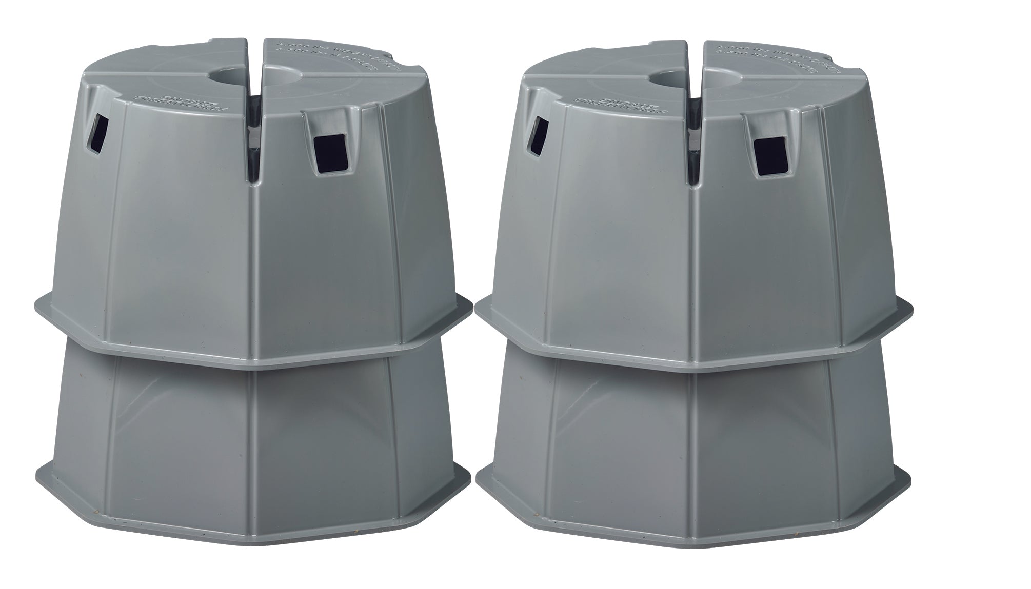 Stromberg Carlson JBP-712.4 Base Pad Extreme - 7" Height, 6000 lbs. Capacity, Pack of 4