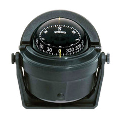 Ritchie Navigation B-81 Voyager CombiDial/Flat-Card Compass - Bracket Mount, Black with Black Dial