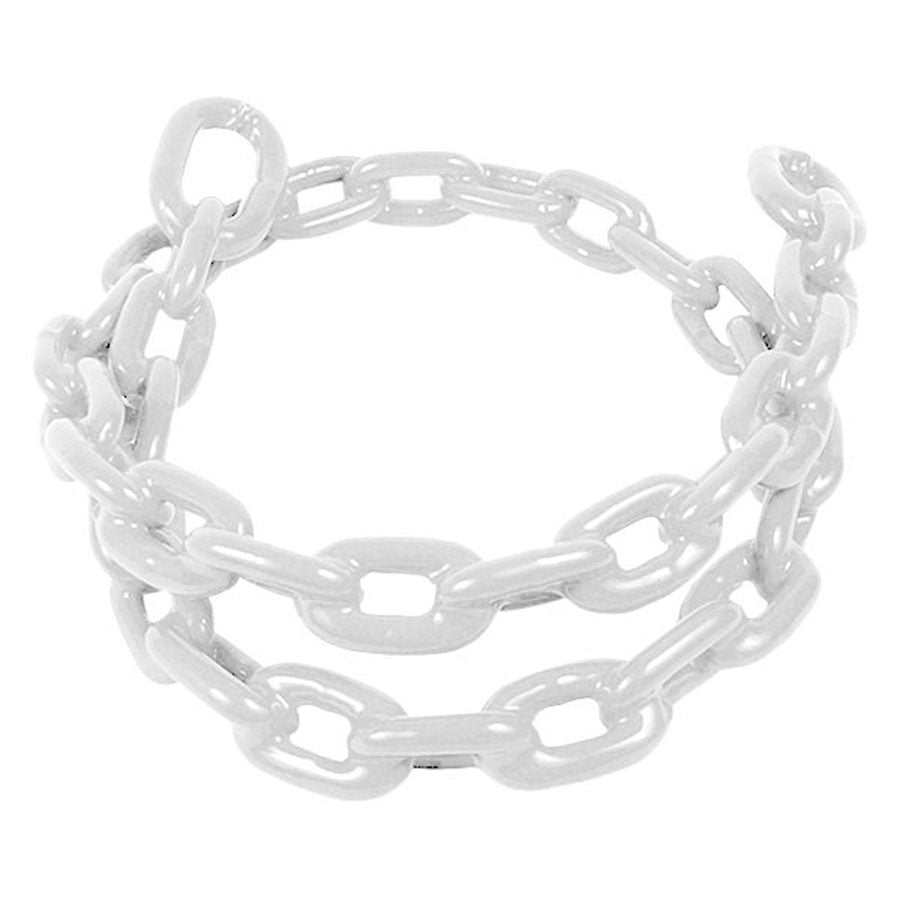 Greenfield 2116-W PVC Coated Anchor Chain - White, 5/16" x 5'