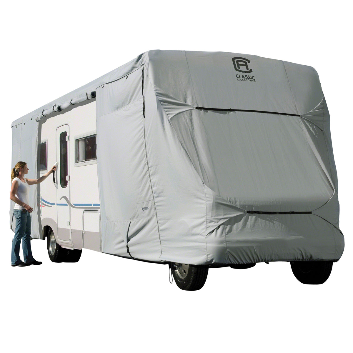 Classic Accessories 80-130-171001-00 Over Drive PermaPRO Class C RV Cover - 26' to 29' L x 122" H