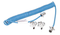Demco 9523004 4-Way Auxiliary Coiled Lighting Cable