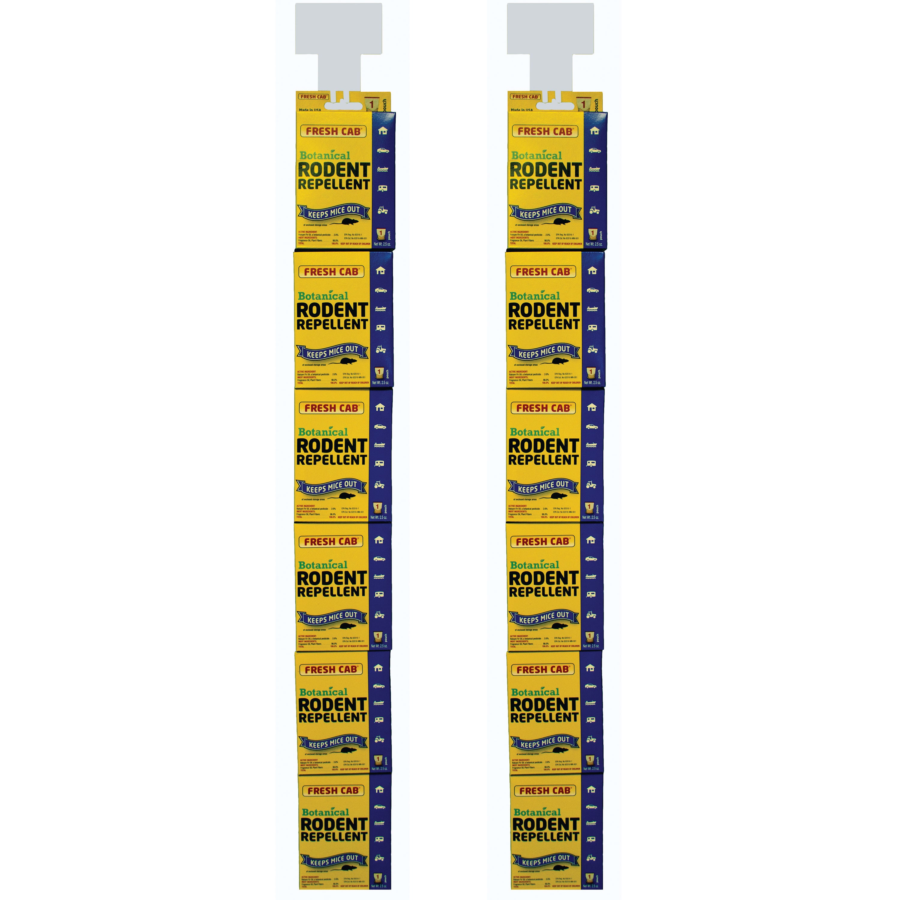 AP Products 020-129 Fresh Cab Rodent Repellent