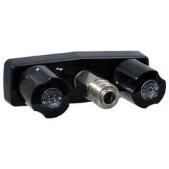Phoenix Faucets PF213791 Plastic Dual Handle 4" Faucet with Quick Connect - Black